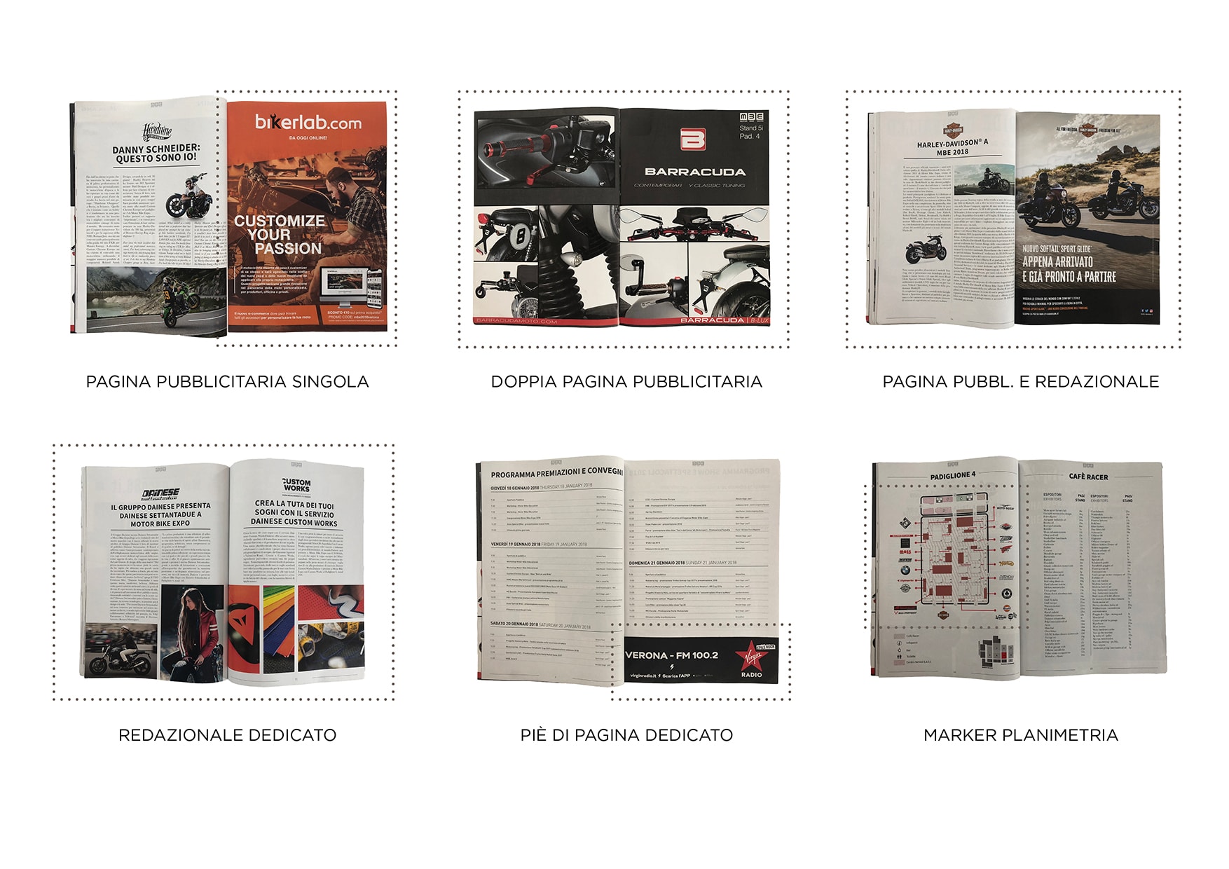 La rivista Pole Position è la guida ufficiale di Motor Bike Expo La rivista Pole Position è la guida ufficiale di Motor Bike Expo