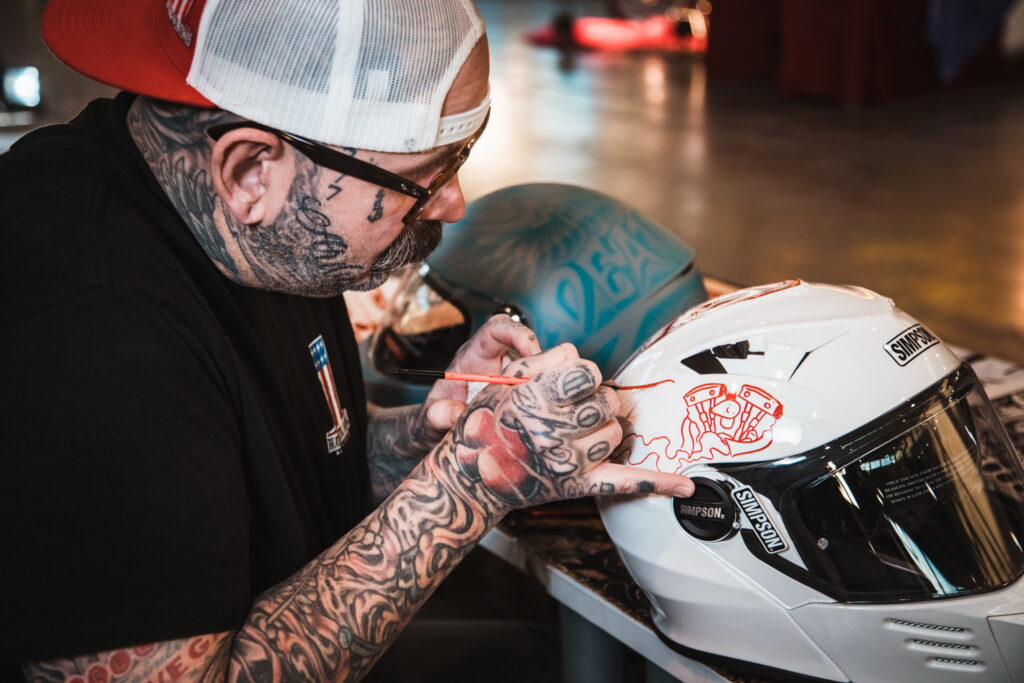 Darren McKeag a Motor Bike Expo Darren McKeag a Motor Bike Expo