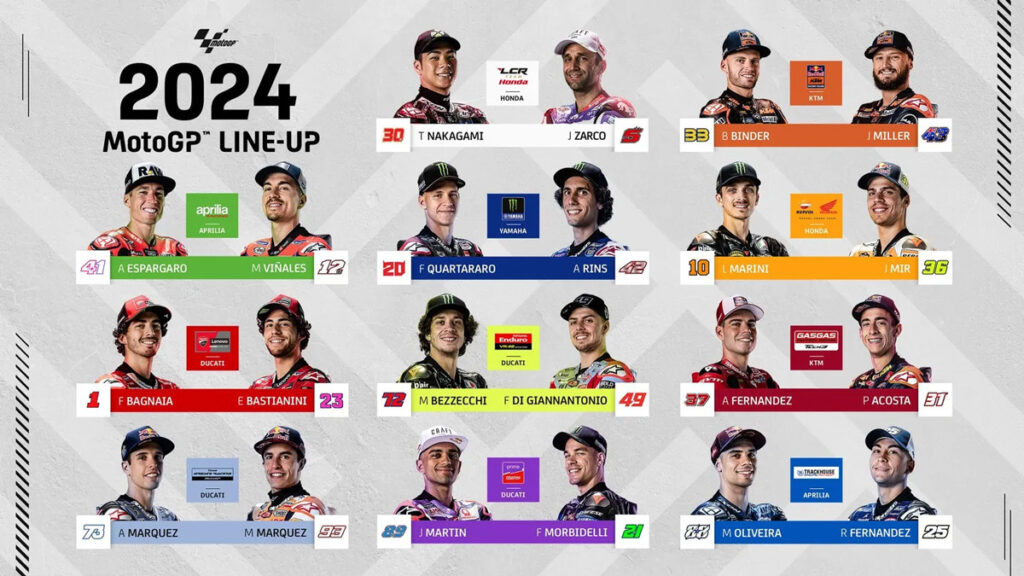 MotoGP-2024-lineup