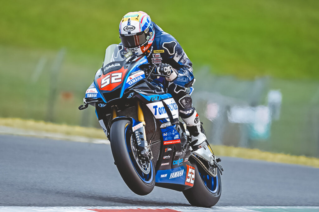 CIV-Mugello-2024-Delbianco Alessandro Delbianco in sella alla Yamaha vince gara 1 del CIV al Mugello