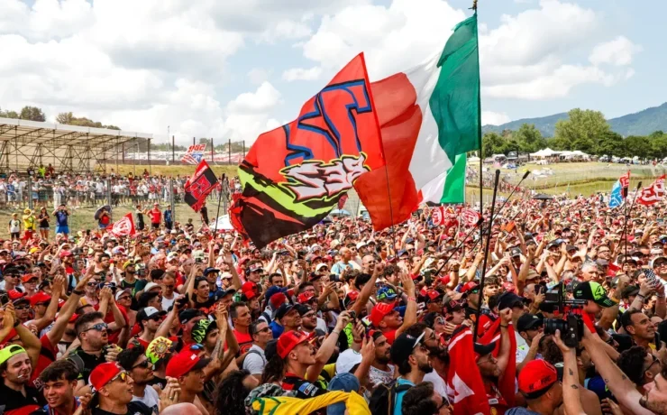Tifosi al Mugello per la MotoGP 2026
