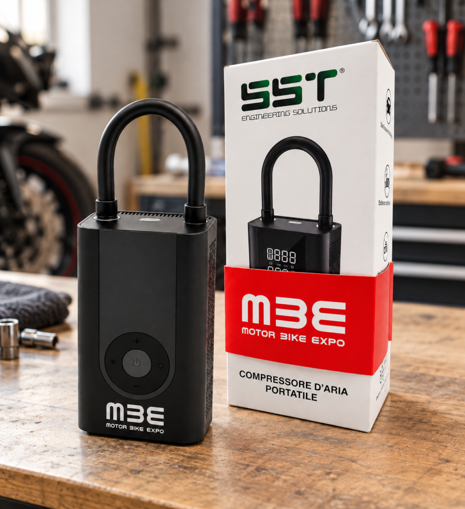 Compressore MBE e confezione in officina